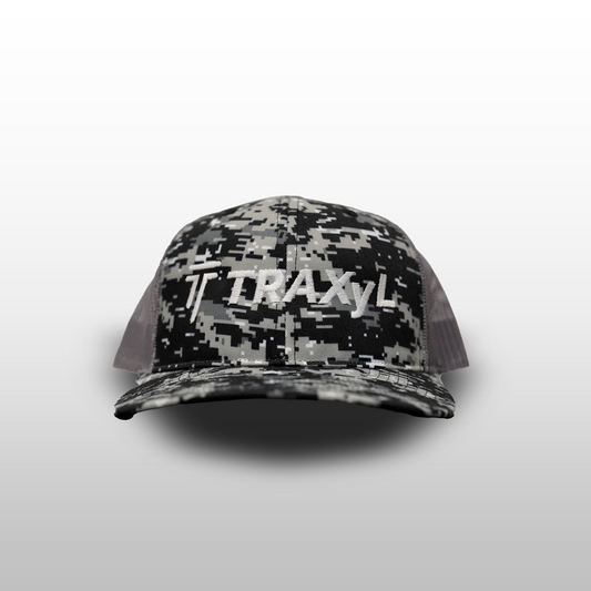 TRAXyL Camo Trucker Hat