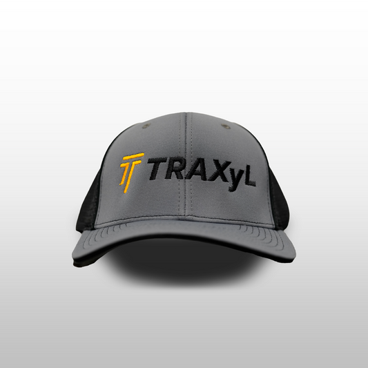 TRAXyL Gray and Black Hat